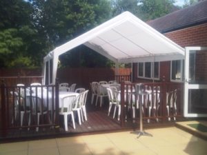 marquee 4m by 6m