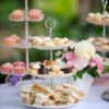 White 3 tier cake stand